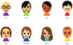 Default Miitopia Miis